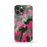 Pink And Neon Camouflage Phone Case