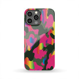 Pink And Rainbow Camouflage Phone Case