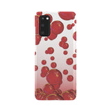 Red Bubbles Phone Case