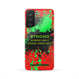 Red & Neon Green Splash x Motivational Perfect Quote Street Style Phone Case Two