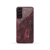 Metallic Pink And Red Phone Case