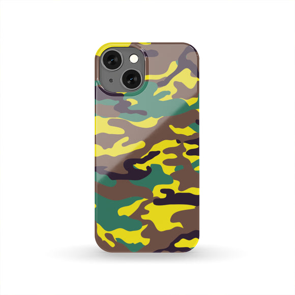 Yellow Neon Army Phone Case