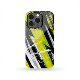 Racing Style Yellow & Black Phone Case